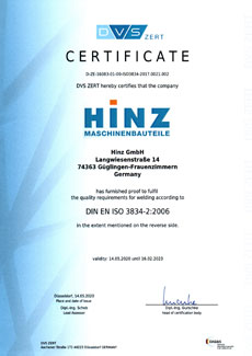 Certificate ISO 9001 2008